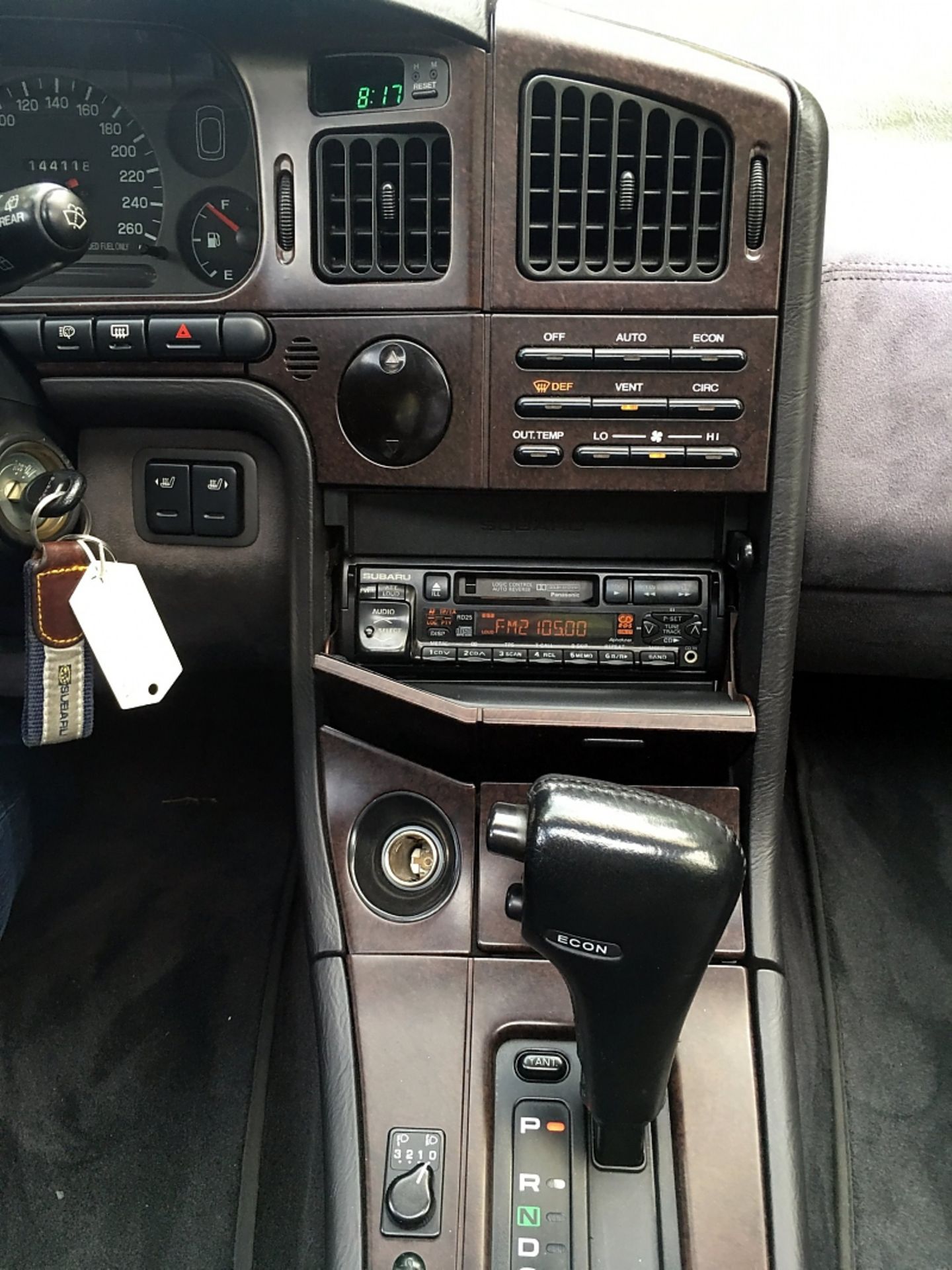 Auch der Innenraum des Subaru SVX könnte aus einem Raumschiff stammen