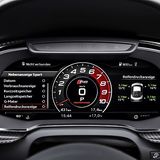 Auf dem Bildschirm kann man viele Infos abrufen