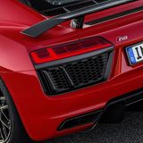 Der Heckspoiler sorgt für Abtrieb