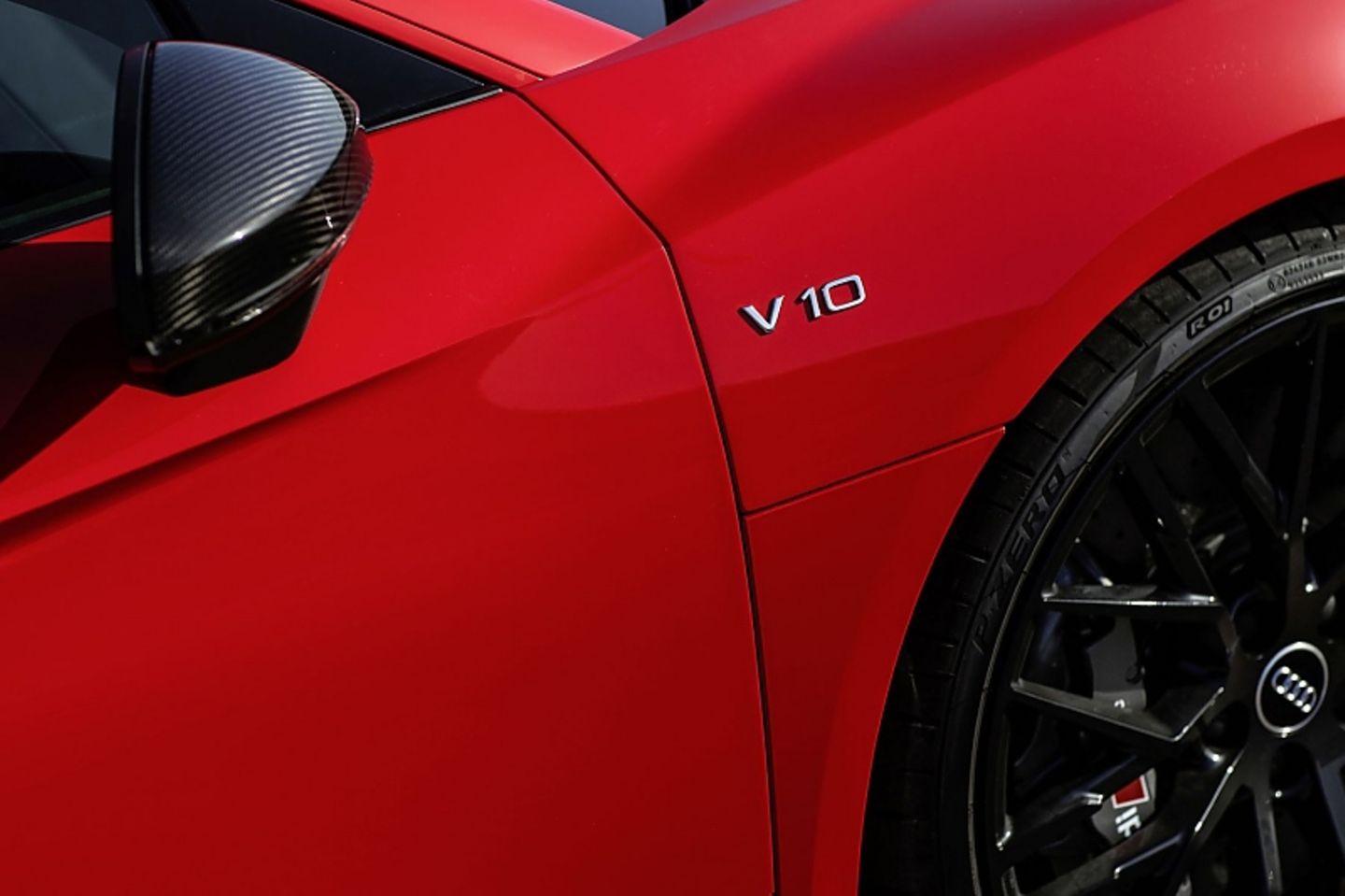 Der V10-Motor verrichtet seinen Dienst auch im Lamborghini Huracan