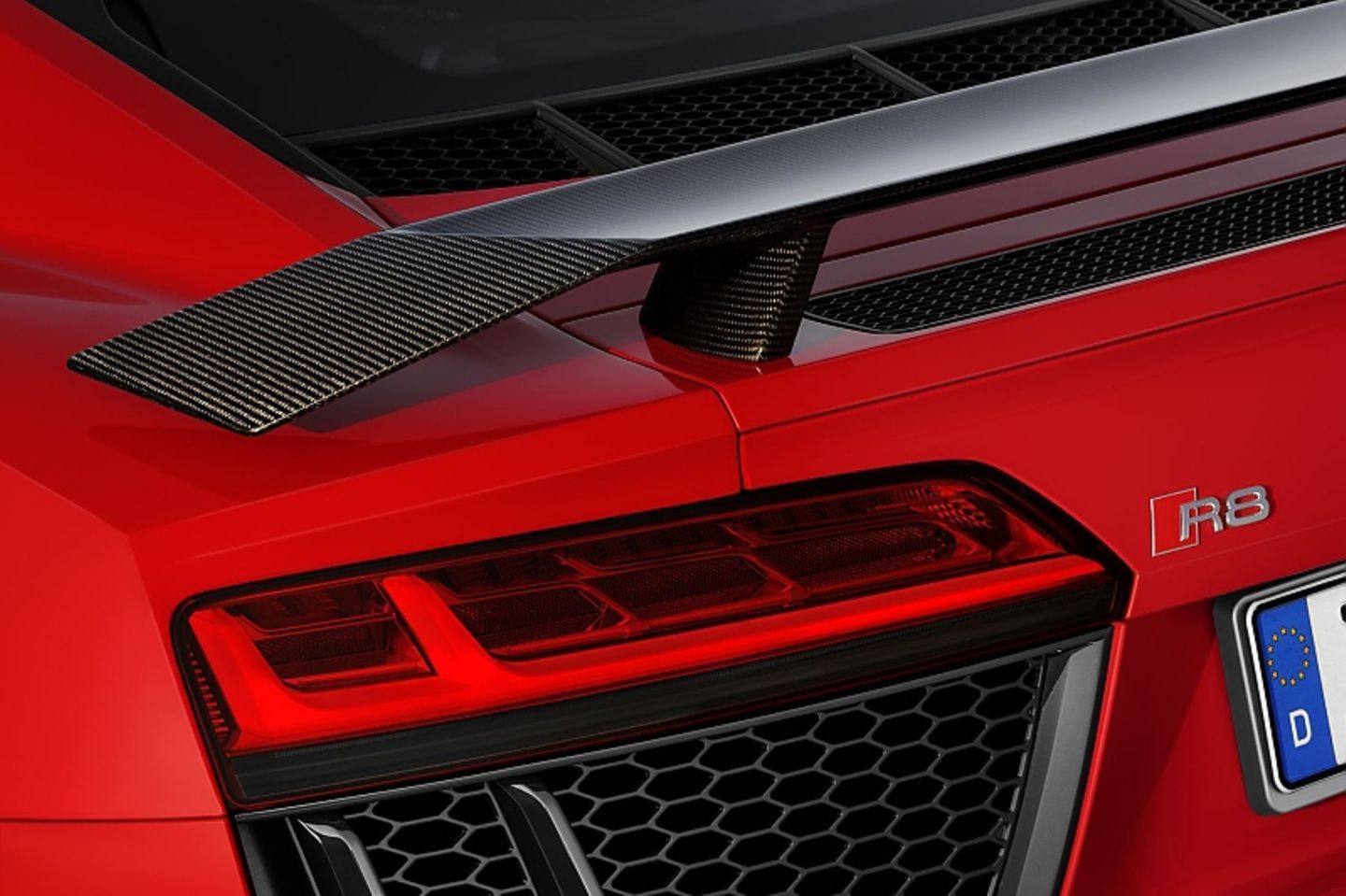 Der Audi R8 V10 plus ist 1.580 Kilogramm schwer