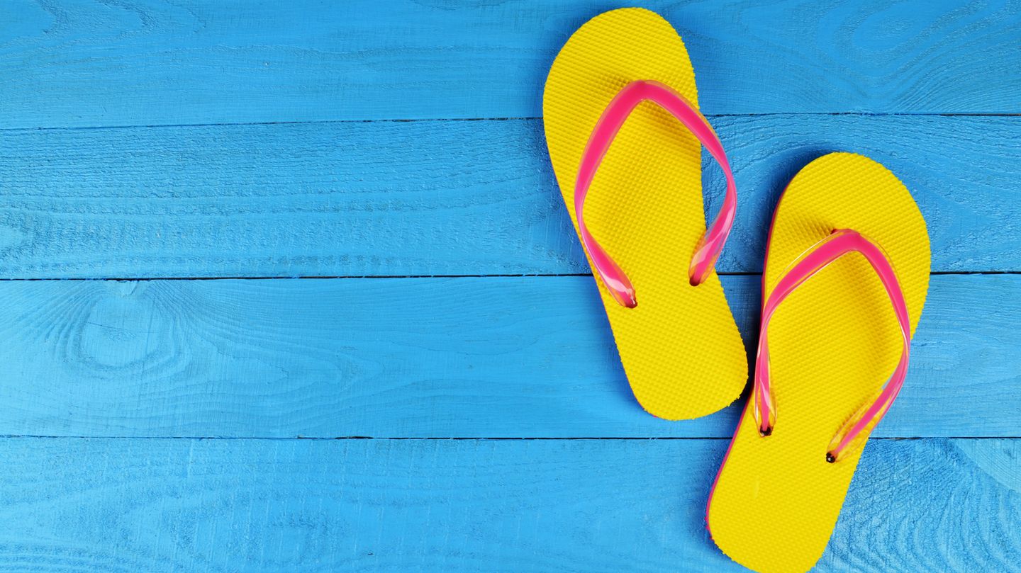 Flip Flops reinigen