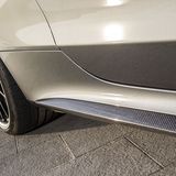 Auch der Schweller ist aus Carbon