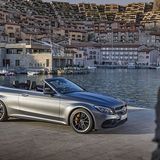 Das Mercedes-AMG C 63 S Cabriolet ist 4,69 Meter lang