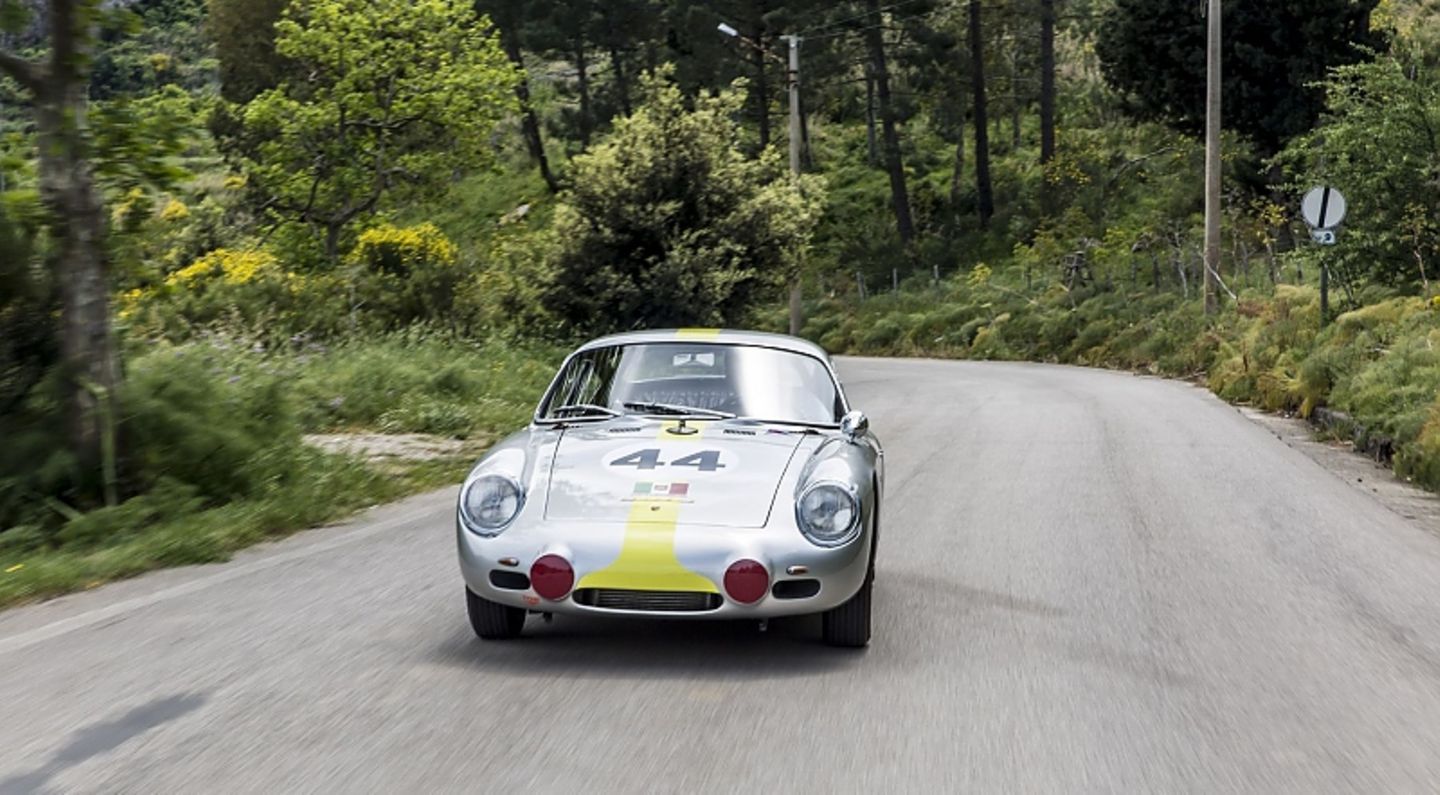 Der Porsche 356 B 1600 GS Carrera GTL Abarth ist eine puristische Rennmaschine
