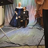 Diese beiden Teilnehmer präsentierten sich 2013 bei der Association of Lincoln Presenters in Columbus, Ohio, als Abraham Lincoln und seine Ehefrau Mary, mit der der US-Präsident von 1842 bis zu seinem Tod 1865 verheiratet war.