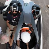 Als Beifahrer fährt es sich im Nissan BladeGlider sehr komfortabel.