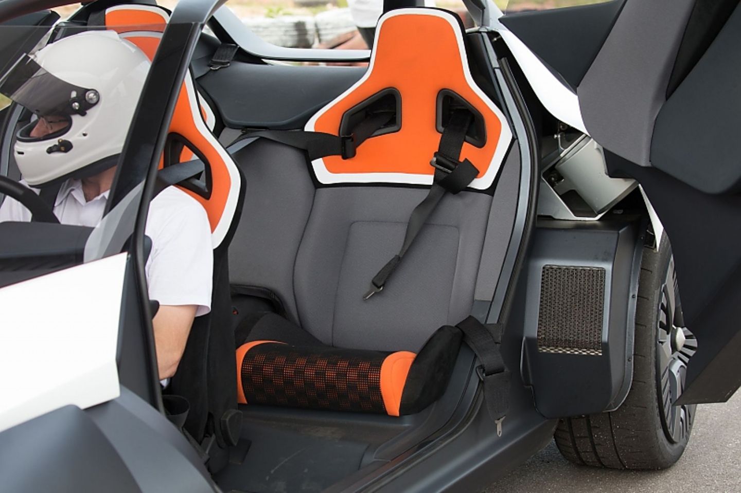 Sind bequemer als sie aussehen: die Sitze im BladeGlider.