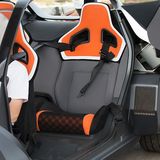 Sind bequemer als sie aussehen: die Sitze im BladeGlider.