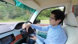 Sheban Shiddiqi am Steuer des New Metrocab