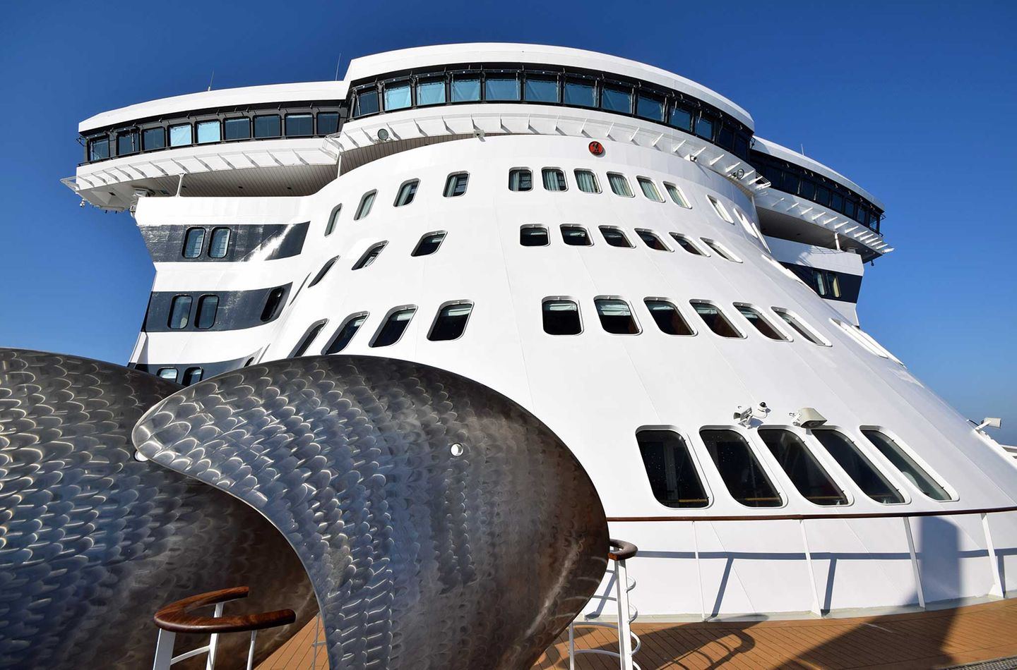 Ersatzblätter für den Schraubenantrieb der QM2
