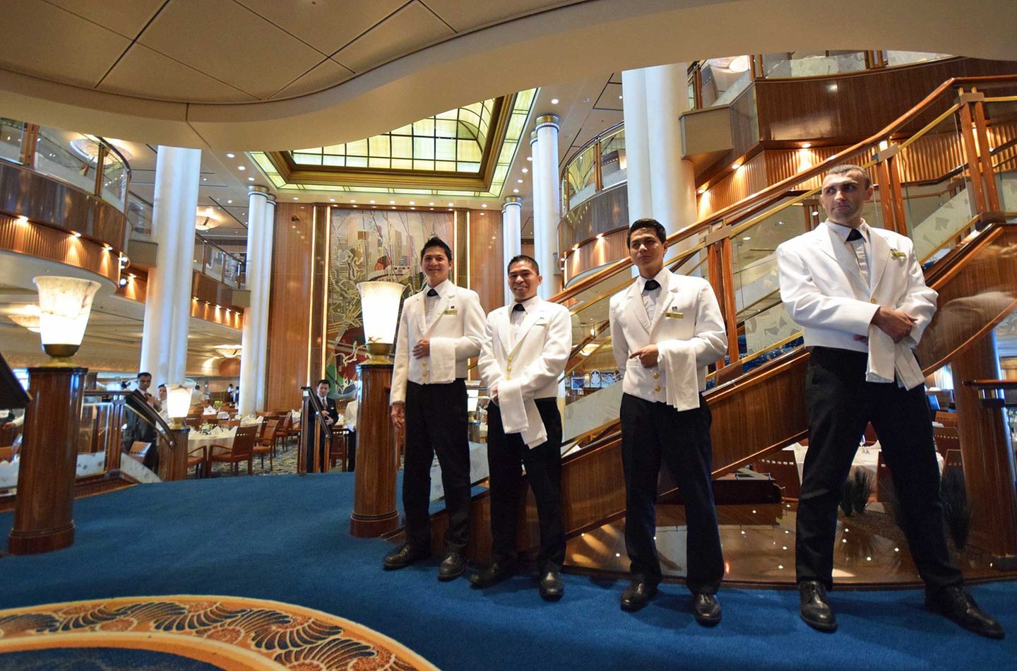 Britannia Restaurant der Queen Mary 2 Britannia Restaurant der Queen Mary 2