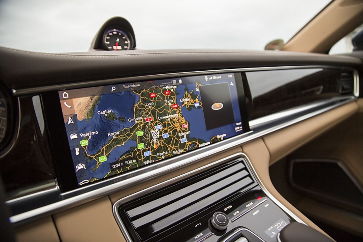 Porsche Panamera 4S Diesel - das neue Cockpit kann gefallen