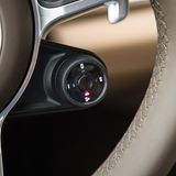 Porsche Panamera 4S Diesel - der Fahrprogrammschalter wirkt wie ein Fremdkörper