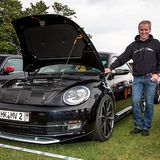 Martin Vettermann hat in seinen Beetle den V6-Motor aus dem Passat R36 implantiert