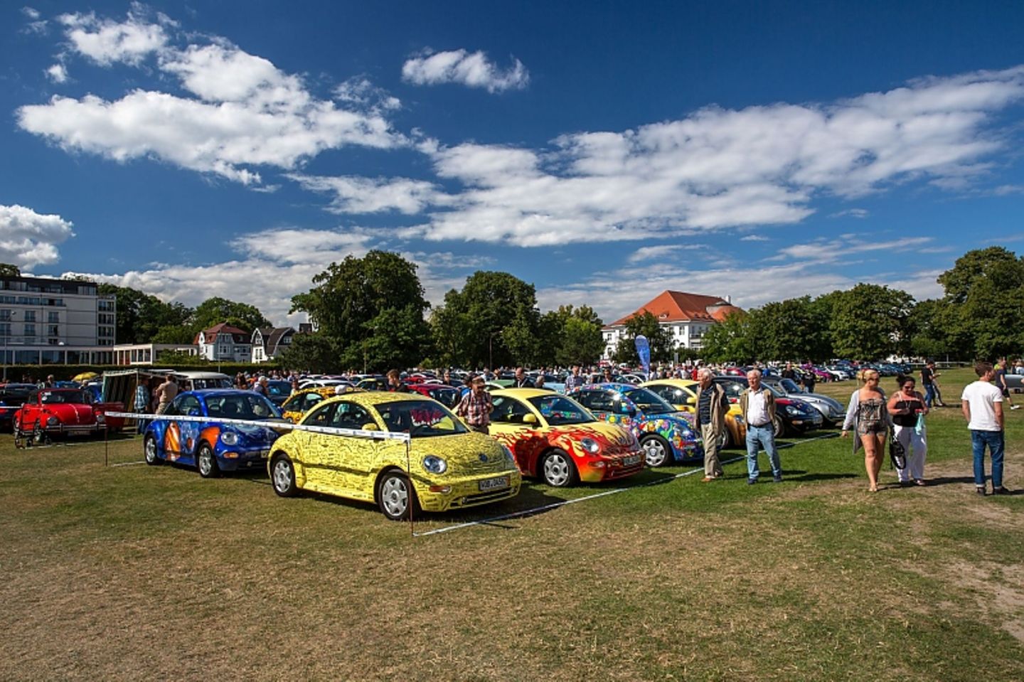 Über 600 Autos sind dieses Jahr in Travemünde