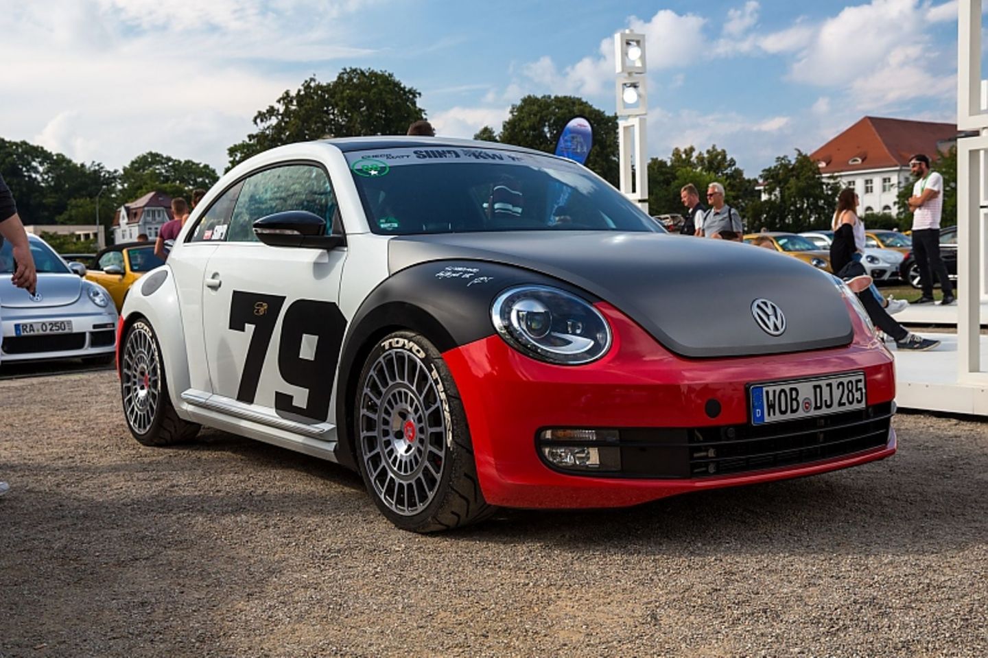 Tiefer, breiter schärfer zieht auch bei der Beetle Sunshine Tour