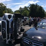 In Seitenlage passt der GLE exakt in die Lücke