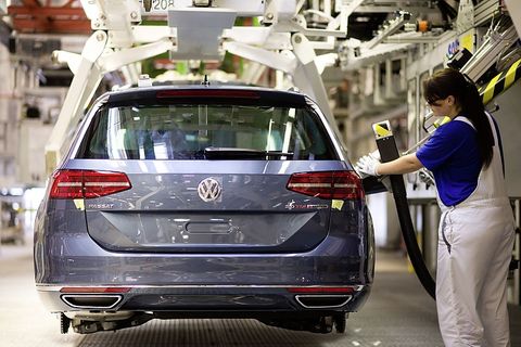 Vor allem die Fertigung des VW Golf ist betroffen