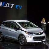 Chevrolet Bolt EV - mit GM-Chefin Mary Barra