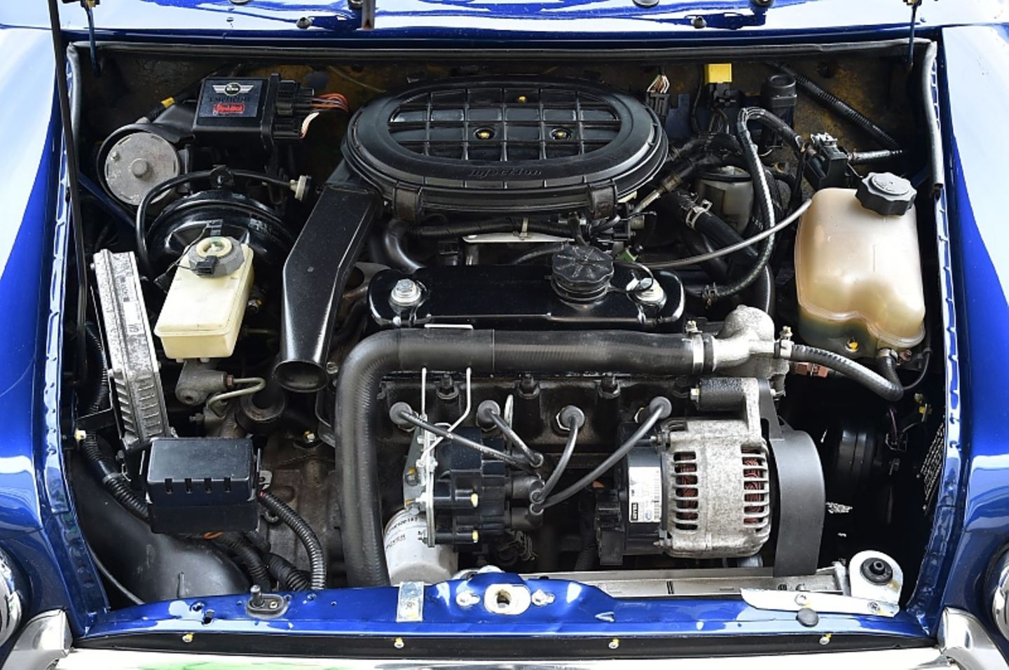 Der Motor mit der 1,3-Liter-Multi-Point-Motor mit 63 PS ist quirlig