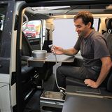 Kostet fast 100.000 Euro, hat aber allerlei zu bieten: der SpaceCamper Light Open.