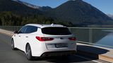 Kia Optima 1.7 CRDi Sportswagon - das Heck kann sich sehen lassen