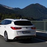 Kia Optima 1.7 CRDi Sportswagon - das Heck kann sich sehen lassen