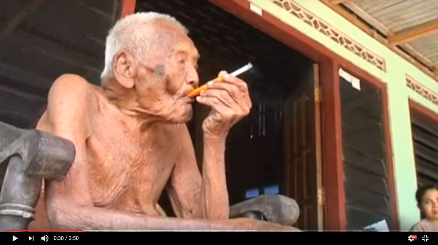 Ältester mensch der Welt Mbah Gotho