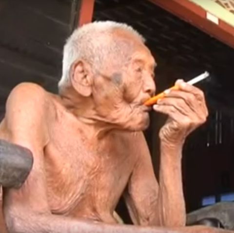 Ältester mensch der Welt Mbah Gotho