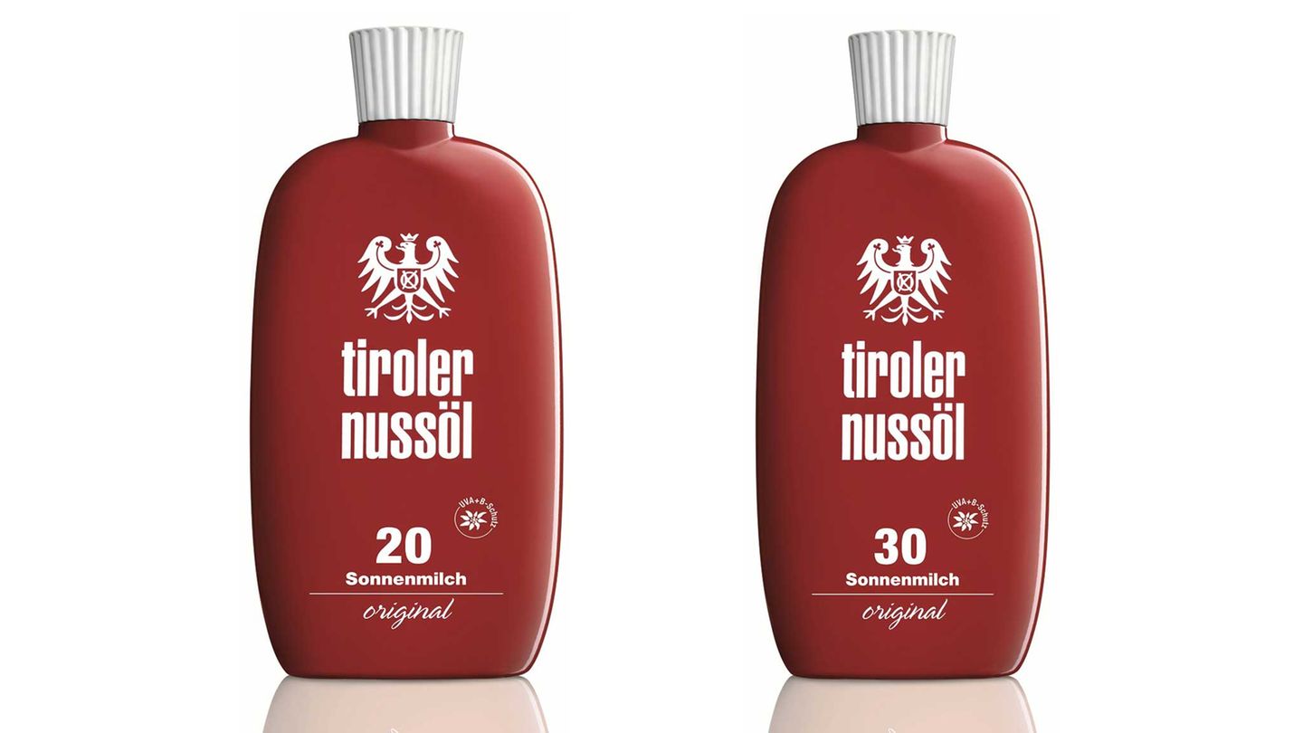 Tiroler Nussöl als Sonnencreme