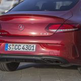 Der Heckspoiler sorgt für Abtrieb