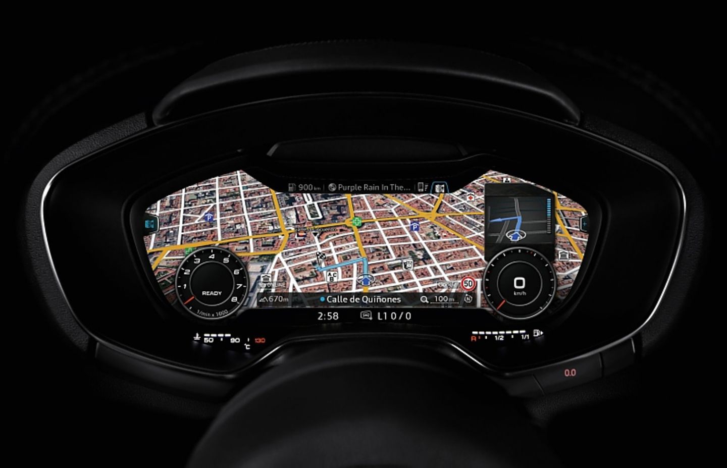 Anzeige von Navigationsdaten in Echtzeit