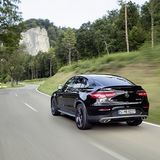 Mercedes AMG GLC 43 Coupé - das Heck erinnert an den größeren GLE