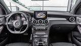 Das Cockpit des Mercedes AMG GLC 43 Coupé