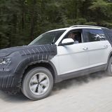 Volkswagen Midsize SUV USA - unterwegs bei letzten Testfahrten in Tennesse