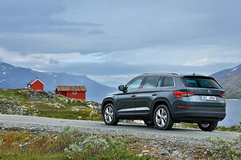 Skoda Kodiaq - der Basispreis des knapp 1,5 Tonnen schweren Fronttrieblers liegt bei 25.000 Euri