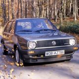 Der VW Golf syncro rollt auf 13 Zoll großen Rädern.