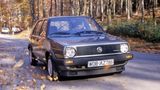 Der VW Golf syncro rollt auf 13 Zoll großen Rädern.