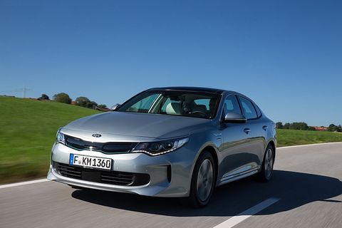 Kia Optima Plug In Hybrid - der Fronttriebler