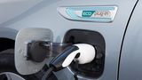 Kia Optima Plug In Hybrid - hier wird geladen