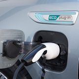 Kia Optima Plug In Hybrid - hier wird geladen