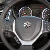 Das Lenkrad ist nicht überfrachtet