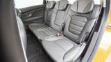 Der Fond des Renault Scenic TCe 130 mit den optionalen Komfortkopfstützen