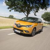 Renault Scenic TCe 130 - markante Front mit LED-Augen
