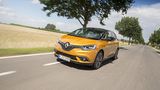 Renault Scenic TCe 130 - markante Front mit LED-Augen