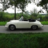 Dieses Porsche 356 B Cabriolet aus dem Jahr 1962 ist einer der ersten zwölf Dienst-Porsche der SAS.