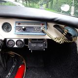 Das Funkgerät des Rijkspolitie Porsche.