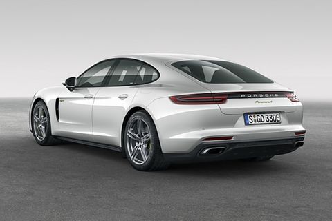 Porsche Panamera 4 E-Hybrid - beide Triebwerke leisten zusammen 462 PS und 700 Nm