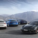 Porsche Panamera 4 E-Hybrid - die neue Panamera-Familie